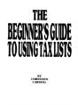 The Beginner'S Guide To Using Tax Lists - Preview