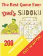 The Best Game Ever Dad'S Sudoku 200 Hard Puzzles Easy Solutions - Preview