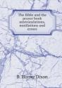 The Bible And The Prayer Book Mistranslations, Mutilations And Errors - Preview