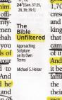 The Bible Unfiltered - Preview