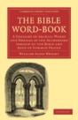 The Bible Word-Book - Preview