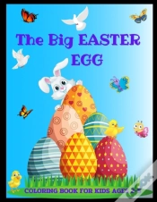 Capa do artigo The Big Easter Egg Coloring Book For Kids Ages 2-5