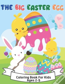 Capa do artigo The Big Easter Egg Coloring Book For Kids Ages 2-5