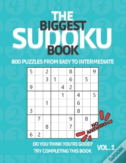 Capa do artigo The Biggest Sudoku Book 800 Puzzles From Easy To Intermediate