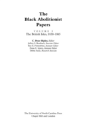 The Black Abolitionist Papers, Volume I - Preview