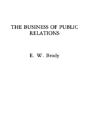 The Business Of Public Relations - Preview