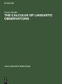 The Calculus Of Linguistic Observations - Preview
