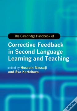 Capa do artigo The Cambridge Handbook Of Corrective Feedback In Second Language Learning And Teaching