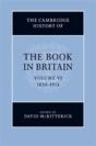 The Cambridge History Of The Book In Britain - Preview