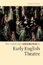 The Cambridge Introduction To Early English Theatre - Preview