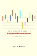 The Chicago Guide To Writing About Multivariate Analysis