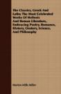 The Classics, Greek And Latin; The Most - Preview