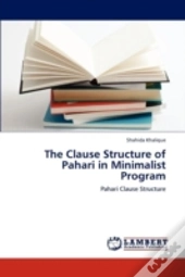 The Clause Structure Of Pahari In Minimalist Program