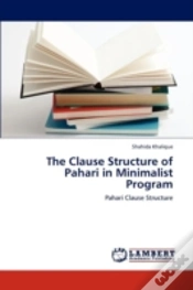 Capa do artigo The Clause Structure Of Pahari In Minimalist Program