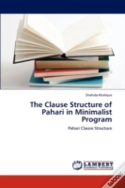 Capa do artigo The Clause Structure Of Pahari In Minimalist Program
