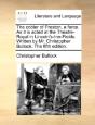 The Cobler Of Preston, A Farce. As It Is - Preview