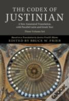The Codex Of Justinian 3 Volume Hardback Set