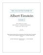 The Collected Papers Of Albert Einstein, Volume 16 (Translation Supplement) - Preview