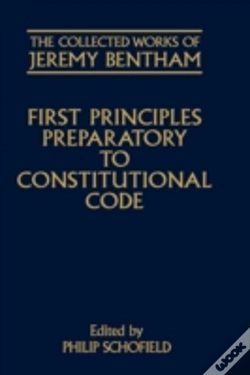 Capa do artigo The Collected Works Of Jeremy Bentham: First Principles Preparatory To Constitutional Code