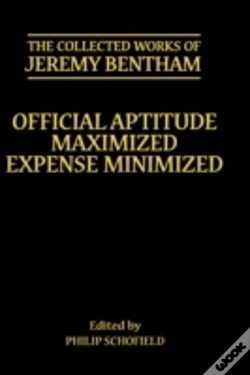 Capa do artigo The Collected Works Of Jeremy Bentham: Official Aptitude Maximized, Expense Minimized