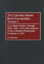 The Columbia Master Book Discography - Preview