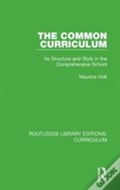 Capa do artigo The Common Curriculum