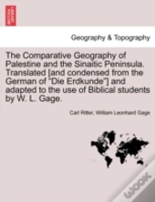 The Comparative Geography Of Palestine A