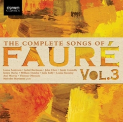 Capa do artigo The Complete Songs of Fauré - CD