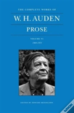 Capa do artigo The Complete Works Of W. H. Auden: Prose, Volume Vi