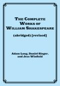 The Complete Works Of William Shakespeare (Abridged)