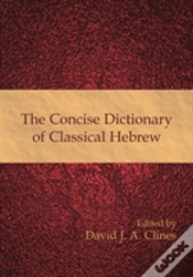 Capa do artigo The Concise Dictionary Of Classical Hebr