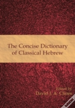 Capa do artigo The Concise Dictionary Of Classical Hebr