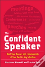Capa do artigo The Confident Speaker: Beat Your Nerves And Communicate At Your Best In Any Situation