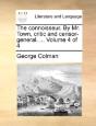 The Connoisseur. By Mr. Town, Critic And - Preview