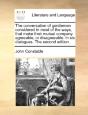 The Conversation Of Gentlemen Considered - Preview