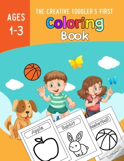 Capa do artigo The Creative Toddlers First Coloring Book Ages 1-3