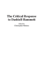 The Critical Response To Dashiell Hammett - Preview