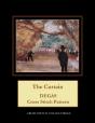 The Curtain: Degas Cross Stitch Pattern - Preview