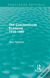 Capa do artigo The Czechoslovak Economy 1918-1980 (Routledge Revivals)