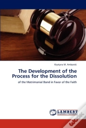 Capa do artigo The Development Of The Process For The Dissolution
