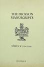 The Dickson Manuscripts Series `B' 1794-1808 - Preview