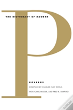 Capa do artigo The Dictionary Of Modern Proverbs