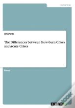 The Differences Between Slow-Burn Crises And Acute Crises