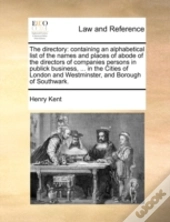 The Directory: Containing An Alphabetica