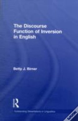 Capa do artigo The Discourse Function Of Inversion In English