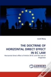 Capa do artigo The Doctrine Of Horizontal Direct Effect In Ec Law