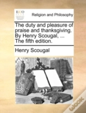 Capa do artigo The Duty And Pleasure Of Praise And Than