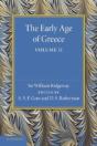 The Early Age Of Greece: Volume 2 - Preview