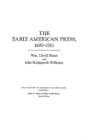 The Early American Press, 1690-1783 - Preview