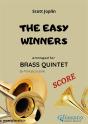 The Easy Winners - Brass Quintet Score - Preview